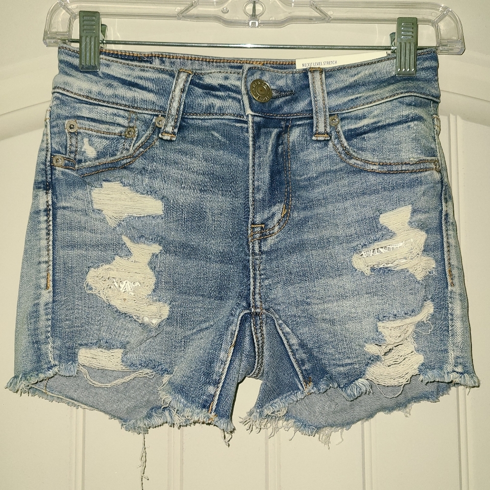 American Eagle midi shorts
